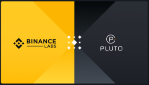 Binance Labs Pluto Studio finanszírozás