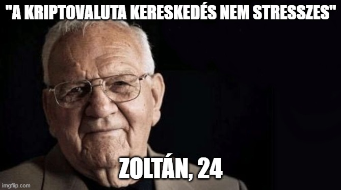 Kriptovaluta kereskedés stresszes mém