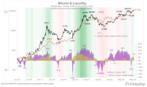 bitcoin és a globális likviditás
