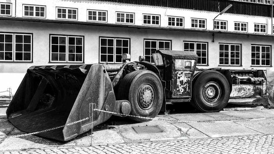 mining equipment breakdown — Fotó: Wolfgang Weiser / Pexels